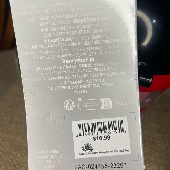 Minnie Mouse Polka Dot Tumbler/snack cup combo with Straw - Picture 4 of 4